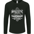 Romantic Walks Hardware Store DIY Tradesman Mens Long Sleeve T-Shirt Black