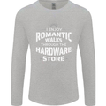 Romantic Walks Hardware Store DIY Tradesman Mens Long Sleeve T-Shirt Sports Grey