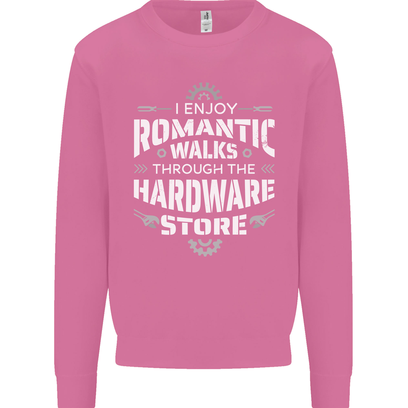 Romantic Walks Hardware Store DIY Tradesman Mens Sweatshirt Jumper Azalea