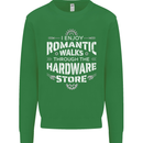 Romantic Walks Hardware Store DIY Tradesman Mens Sweatshirt Jumper Irish Green