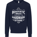Romantic Walks Hardware Store DIY Tradesman Mens Sweatshirt Jumper Navy Blue