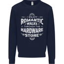 Romantic Walks Hardware Store DIY Tradesman Mens Sweatshirt Jumper Navy Blue