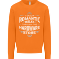 Romantic Walks Hardware Store DIY Tradesman Mens Sweatshirt Jumper Orange