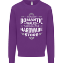 Romantic Walks Hardware Store DIY Tradesman Mens Sweatshirt Jumper Purple