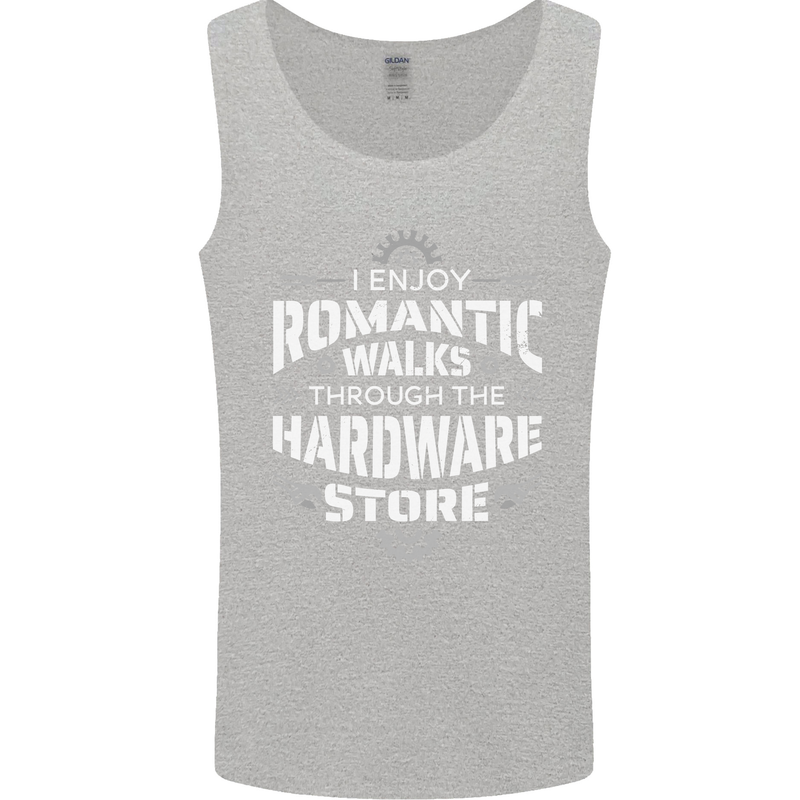 Romantic Walks Hardware Store DIY Tradesman Mens Vest Tank Top Sports Grey
