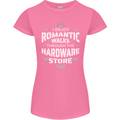 Romantic Walks Hardware Store DIY Tradesman Womens Petite Cut T-Shirt Azalea
