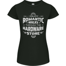 Romantic Walks Hardware Store DIY Tradesman Womens Petite Cut T-Shirt Black