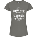Romantic Walks Hardware Store DIY Tradesman Womens Petite Cut T-Shirt Charcoal