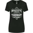 Romantic Walks Hardware Store DIY Tradesman Womens Wider Cut T-Shirt Black