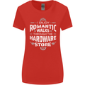Romantic Walks Hardware Store DIY Tradesman Womens Wider Cut T-Shirt Red