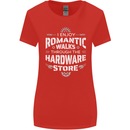 Romantic Walks Hardware Store DIY Tradesman Womens Wider Cut T-Shirt Red