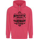 Romantic Walks Hardware Store Tradesman DIY Childrens Kids Hoodie Heliconia