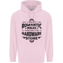 Romantic Walks Hardware Store Tradesman DIY Childrens Kids Hoodie Light Pink