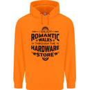 Romantic Walks Hardware Store Tradesman DIY Childrens Kids Hoodie Orange