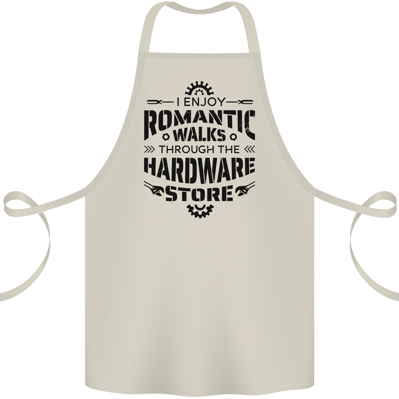 Romantic Walks Hardware Store Tradesman DIY Cotton Apron 100% Organic Natural