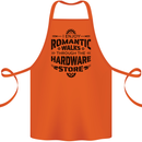 Romantic Walks Hardware Store Tradesman DIY Cotton Apron 100% Organic Orange