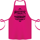 Romantic Walks Hardware Store Tradesman DIY Cotton Apron 100% Organic Pink