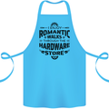 Romantic Walks Hardware Store Tradesman DIY Cotton Apron 100% Organic Turquoise