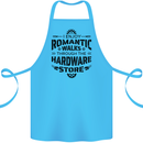 Romantic Walks Hardware Store Tradesman DIY Cotton Apron 100% Organic Turquoise