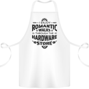 Romantic Walks Hardware Store Tradesman DIY Cotton Apron 100% Organic White
