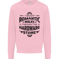 Romantic Walks Hardware Store Tradesman DIY Kids Sweatshirt Jumper Light Pink