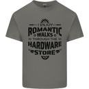 Romantic Walks Hardware Store Tradesman DIY Kids T-Shirt Childrens Charcoal