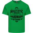 Romantic Walks Hardware Store Tradesman DIY Kids T-Shirt Childrens Irish Green