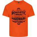 Romantic Walks Hardware Store Tradesman DIY Kids T-Shirt Childrens Orange