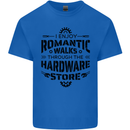Romantic Walks Hardware Store Tradesman DIY Kids T-Shirt Childrens Royal Blue