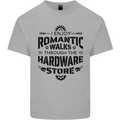 Romantic Walks Hardware Store Tradesman DIY Kids T-Shirt Childrens Sports Grey