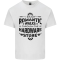 Romantic Walks Hardware Store Tradesman DIY Kids T-Shirt Childrens White
