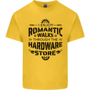 Romantic Walks Hardware Store Tradesman DIY Kids T-Shirt Childrens Yellow