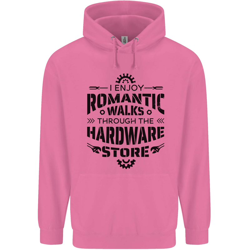 Romantic Walks Hardware Store Tradesman DIY Mens 80% Cotton Hoodie Azelea