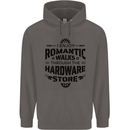 Romantic Walks Hardware Store Tradesman DIY Mens 80% Cotton Hoodie Charcoal