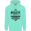 Romantic Walks Hardware Store Tradesman DIY Mens 80% Cotton Hoodie Peppermint