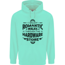 Romantic Walks Hardware Store Tradesman DIY Mens 80% Cotton Hoodie Peppermint