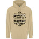 Romantic Walks Hardware Store Tradesman DIY Mens 80% Cotton Hoodie Sand