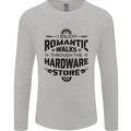 Romantic Walks Hardware Store Tradesman DIY Mens Long Sleeve T-Shirt Sports Grey