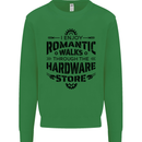 Romantic Walks Hardware Store Tradesman DIY Mens Sweatshirt Jumper Irish Green