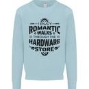 Romantic Walks Hardware Store Tradesman DIY Mens Sweatshirt Jumper Light Blue
