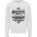 Romantic Walks Hardware Store Tradesman DIY Mens Sweatshirt Jumper White