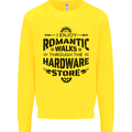 Romantic Walks Hardware Store Tradesman DIY Mens Sweatshirt Jumper Yellow