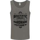 Romantic Walks Hardware Store Tradesman DIY Mens Vest Tank Top Charcoal
