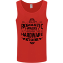 Romantic Walks Hardware Store Tradesman DIY Mens Vest Tank Top Red