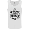 Romantic Walks Hardware Store Tradesman DIY Mens Vest Tank Top White