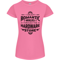 Romantic Walks Hardware Store Tradesman DIY Womens Petite Cut T-Shirt Azalea