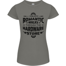 Romantic Walks Hardware Store Tradesman DIY Womens Petite Cut T-Shirt Charcoal