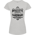 Romantic Walks Hardware Store Tradesman DIY Womens Petite Cut T-Shirt Sports Grey