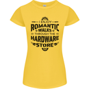 Romantic Walks Hardware Store Tradesman DIY Womens Petite Cut T-Shirt Yellow