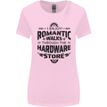 Romantic Walks Hardware Store Tradesman DIY Womens Wider Cut T-Shirt Light Pink